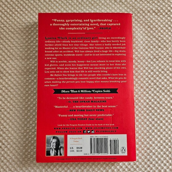 4/$40 2012‎ - Me before you by Jojo Moyes  - Paperback - Picture 6 of 6